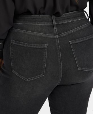 Plus Size High Rise Marilyn Straight Jeans