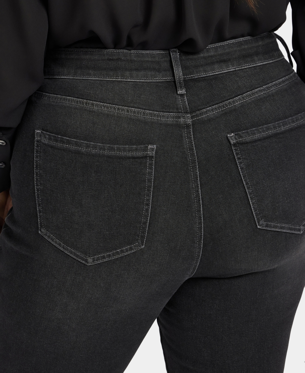 Nydj Plus Size High Rise Marilyn Straight Jeans