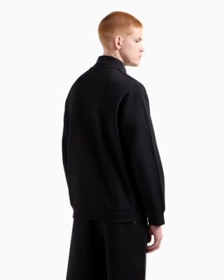 Men's Regular-Fit Logo Tape Full-Zip Track Jacket