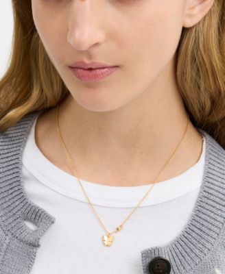 Faux Stone Pav&eacute; Icons Butterfly Pendant Necklace