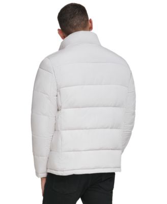 Men's Puffer With Set In Bib Detail, Created for Macy's