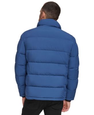 Men's Puffer With Set In Bib Detail, Created for Macy's