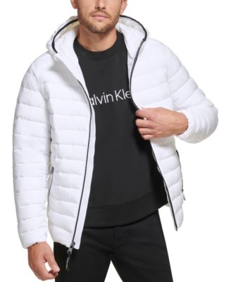 Men's Hooded & Quilted Packable Jacket