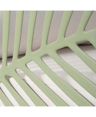 Modern Outdoor Polypropylene Resin Right Arm Facing Deep Seating Sectional Chair