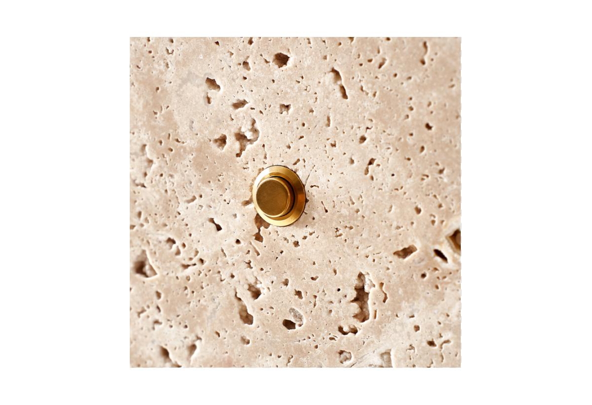 Z Gallerie Eden Travertine Sonce 11.75