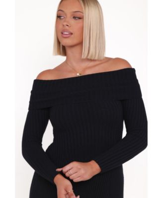 Women's Black Sweater Mini Dresses | Macy's