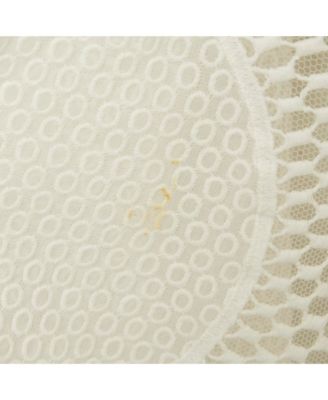 Women's White Lace Asymmetric Dress