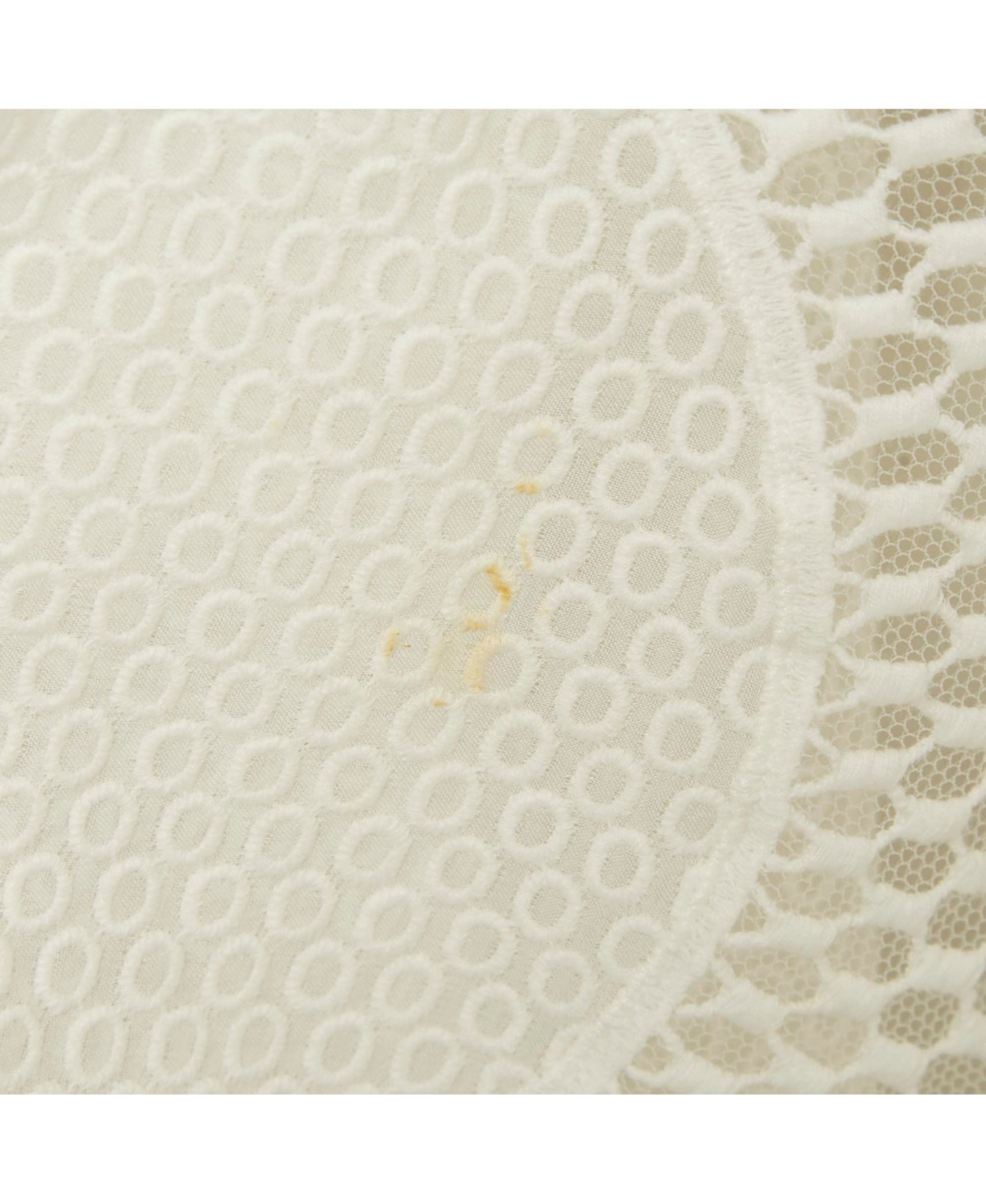 Pre-Owned Stella Mccartney Women's White Lace Asymmetric Dress