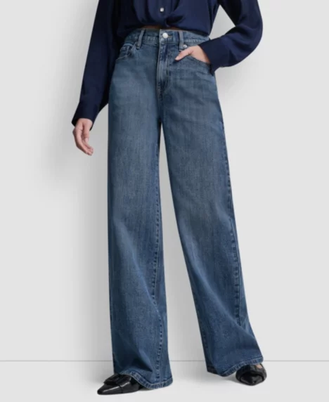 Petite High-Rise Modern Wide Leg Jeans - Amsterdam