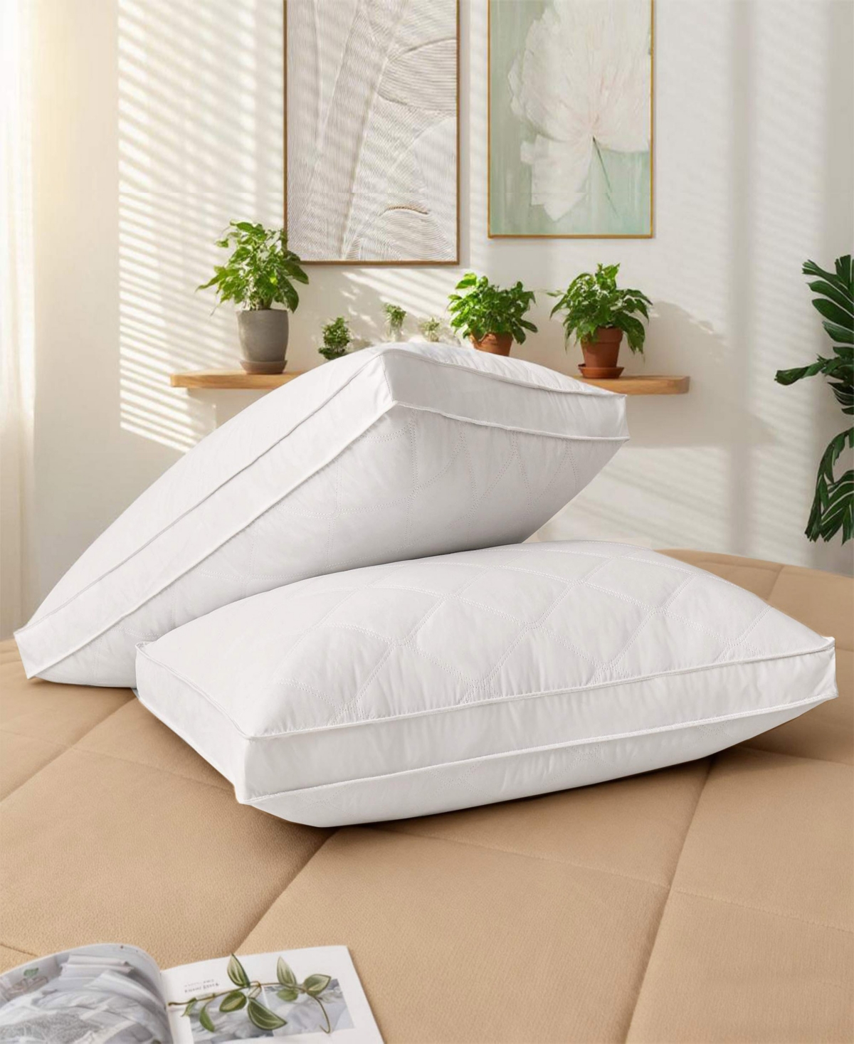 Unikome Soft Fluffy Luxury Goose Down Pillow