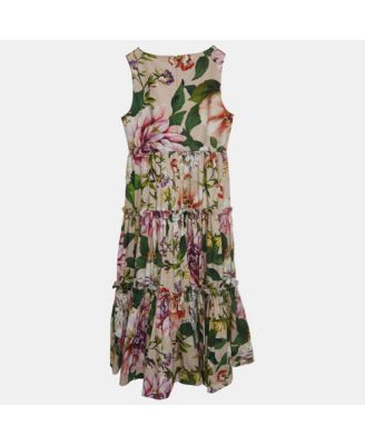 Women's Pink Floral Printed Cotton Poplin