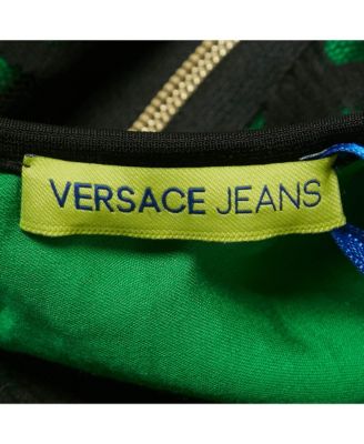 Women's Jeans Black/green Lace Overlay Sleeveless Mini Dress