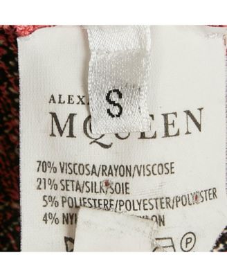 Women's Pink Jacquard Knit Mini Dress