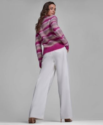 Women's Straight Leg Tie Waist Jeans