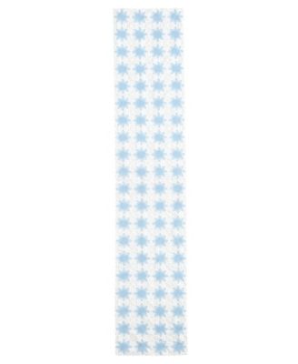 Crochet Floral Table Runner, 14" x 70"