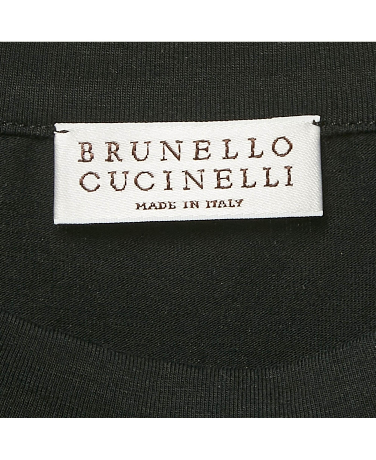 Pre-Owned Brunello Cucinelli Women's Black Jersey Monili Embellished T-Shirt