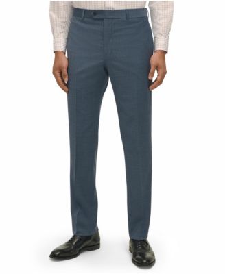 Brooks Brothers Men's Classic-Fit Wool Blend Suit Separates Pant