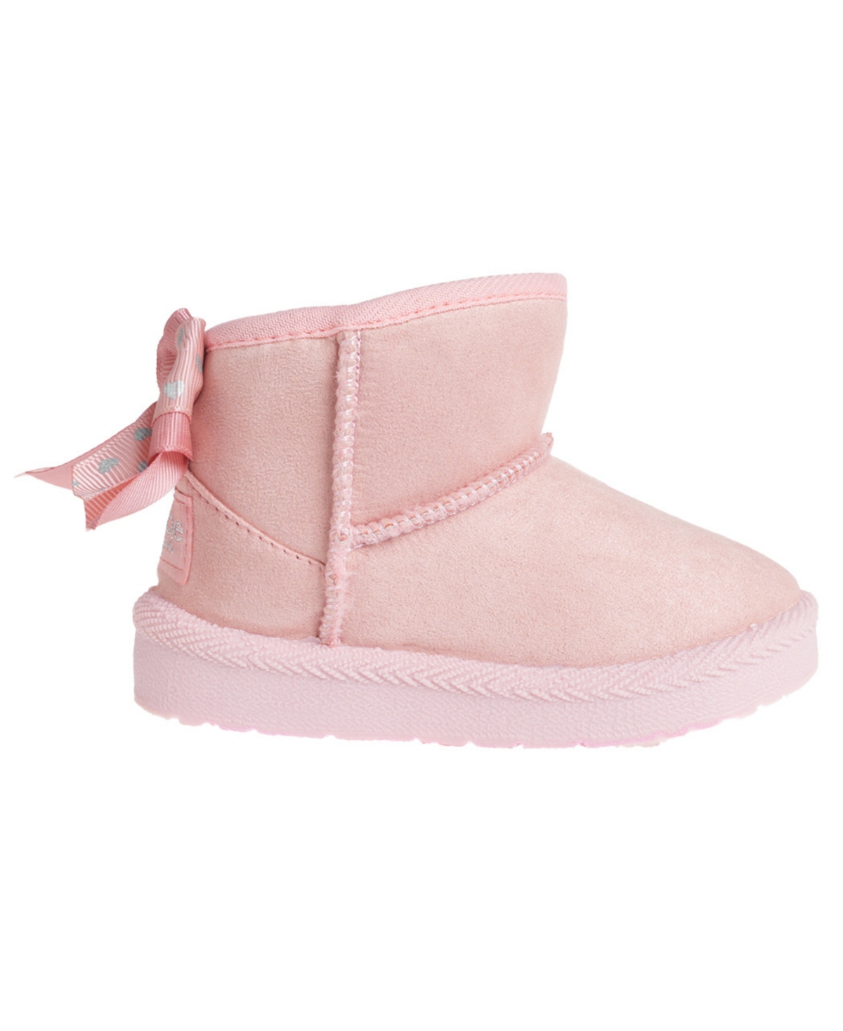 Bebe Girls' Toddler 5T-10T Bow Detail Winter Boots