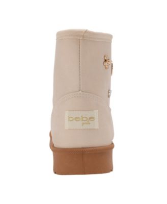 Girls' 1-13 Embroidered Logo Fun Charm Winter Boots