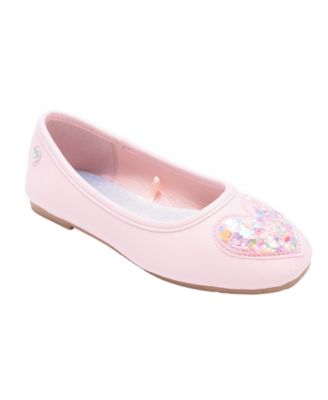 Girls' 1-13 Puffy Heart Slip-On Ballet Flats