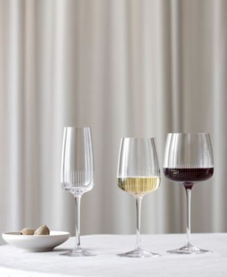 Afina Flute Champagne Glasses, Set of 4