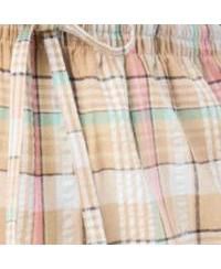 Women's Within Tall Seersucker Pull-On Elastic-Waist Pants