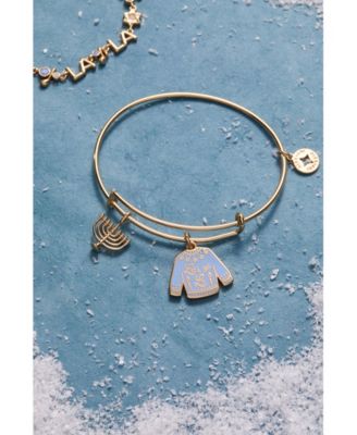 Hanukkah 'Let's get Lit" Ugly Sweater Bangle Bracelet