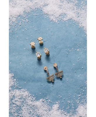 Hanukkah Earring Stud Set