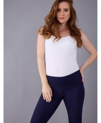 Maternity Roll Over Waistband Flare Legging - Motherhood
