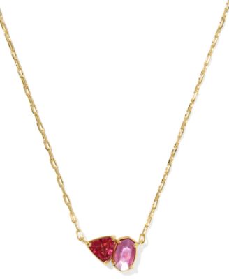 Kendra Scott - Imitation Pearl Glass-Stone Pendant Necklace