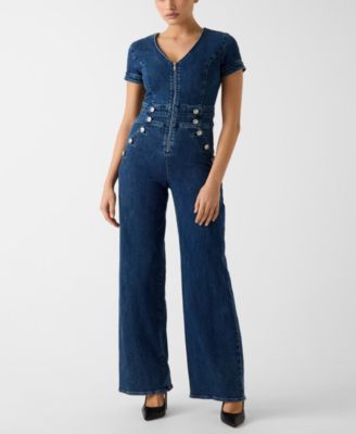 Women's Short-Sleeve Alina Jumpsuit