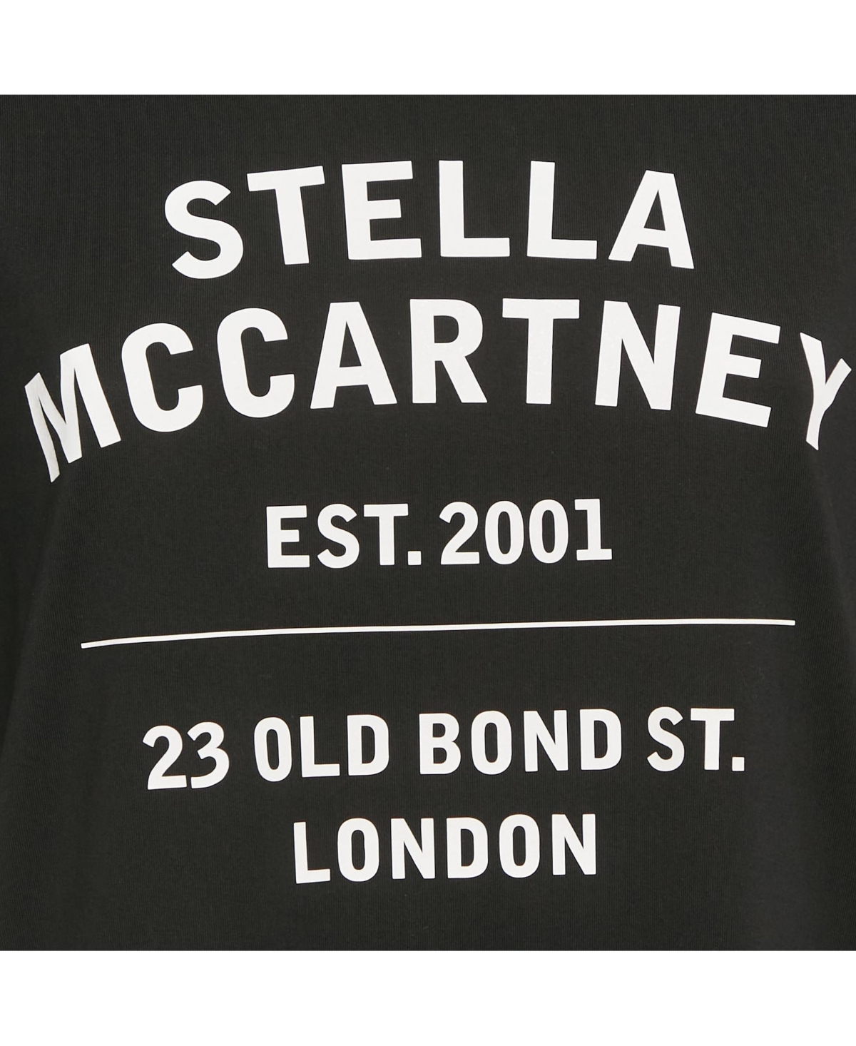 Pre-Owned Stella Mccartney Women's 23 Old Bond Street London Print Cotton T-Shirt