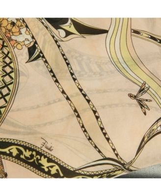 Women's Floral Print Silk Sleeveless Tunic Top