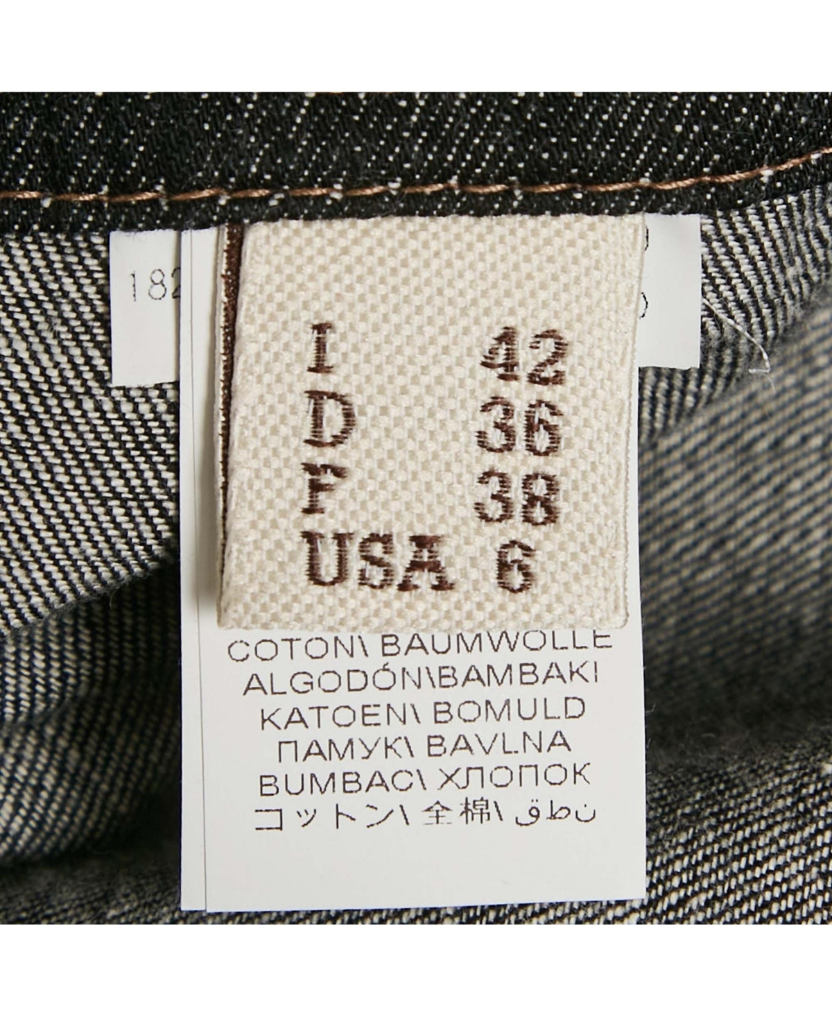 Pre-Owned Brunello Cucinelli Women's Black Denim Straight Leg Jeans