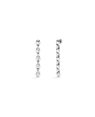 UNOde50 - Silver Plated Dazzling Drop Earrings