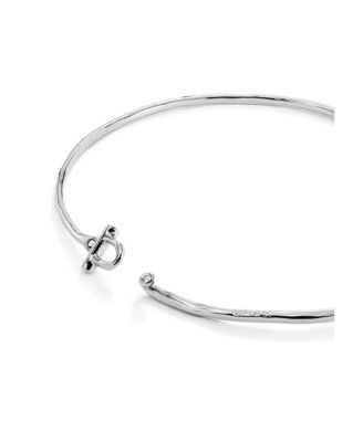 Sterling Silver Rigid Choker Necklace