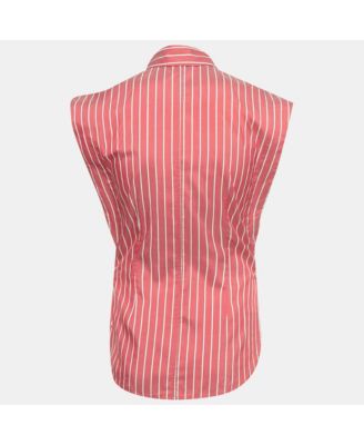 Women's Striped Silk Enza Shirt