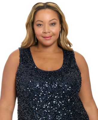 Plus Size Sleeveless Scoop Neck Top