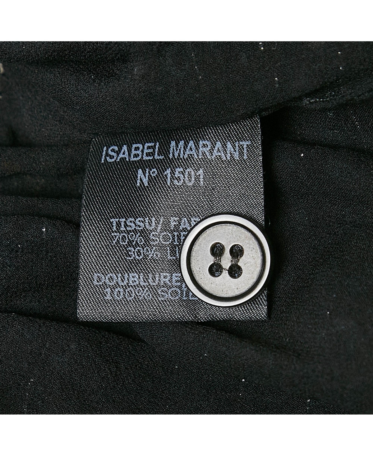 Pre-Owned Isabel Marant Women's Multicolor Printed Lurex Silk Short