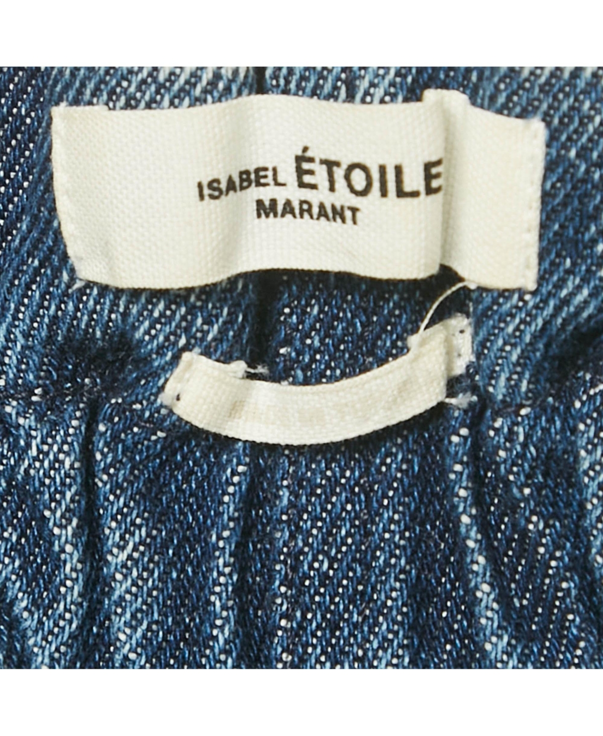 Pre-Owned Isabel Marant Women's Etoile Blue Denim Elasticated Shorts