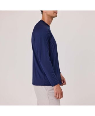 Men's Heritage Navy LS Outbound Tee