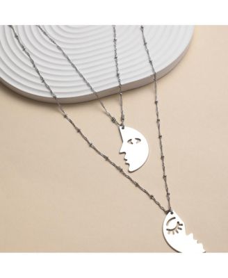 Women's The Lovers Multi-Layer Necklace