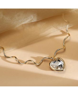 Women's The Coil-Coeur Collar Necklace - California Gold