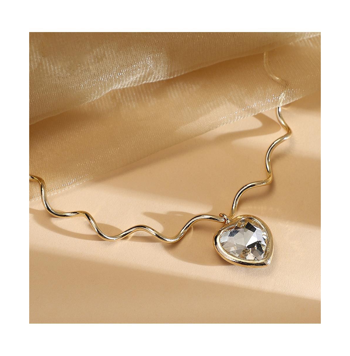 Women's The Coil-Coeur Collar Necklace - California Gold