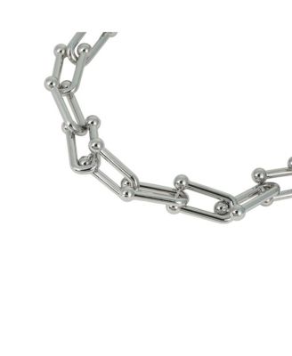Women's The Chunky Clip-Link Chain Necklace - Chrome Silver