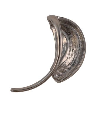 Women's The Metallic-Mold Cuff Earrings - Metallic Silver