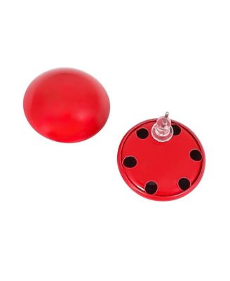 Women's The Semi-Orb Stud Earrings - Rose Red