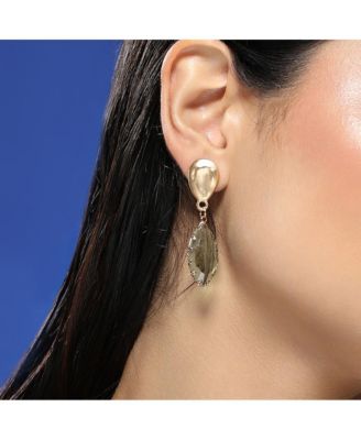 Women's The Marquise-Gleam Drop Earrings - Kelly Green