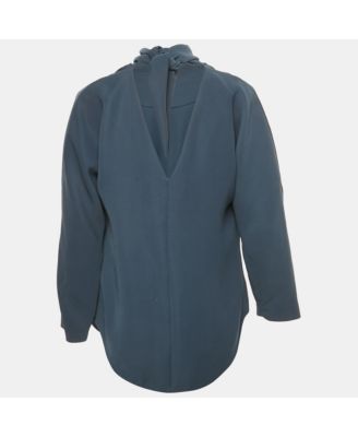 Women's Crepe Tie -Up Top