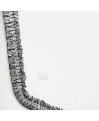 Women's Crepe Lace Trimmed Sleeveless Blouse